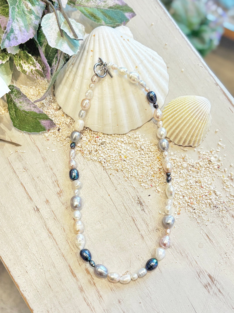 Girty's Key Select  「moyul」　　　　　　freshwater pearl /BLUE
