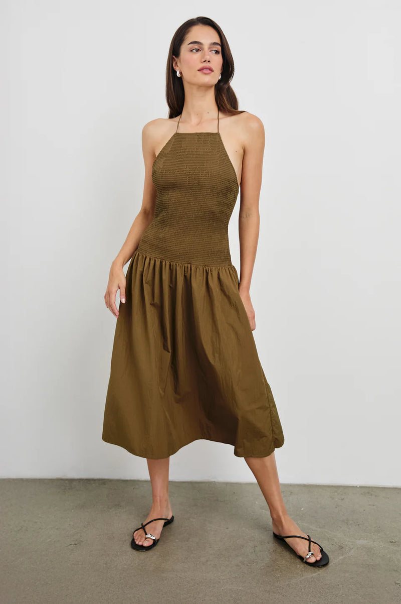 Leslie Dress Sepia