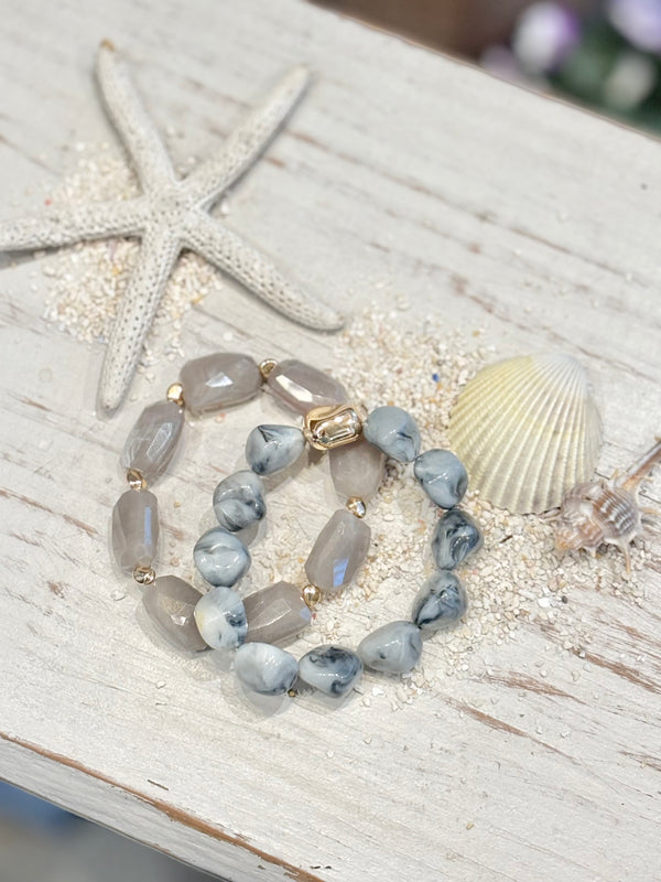 Girty's Keyselect bracelet /BLUE marble