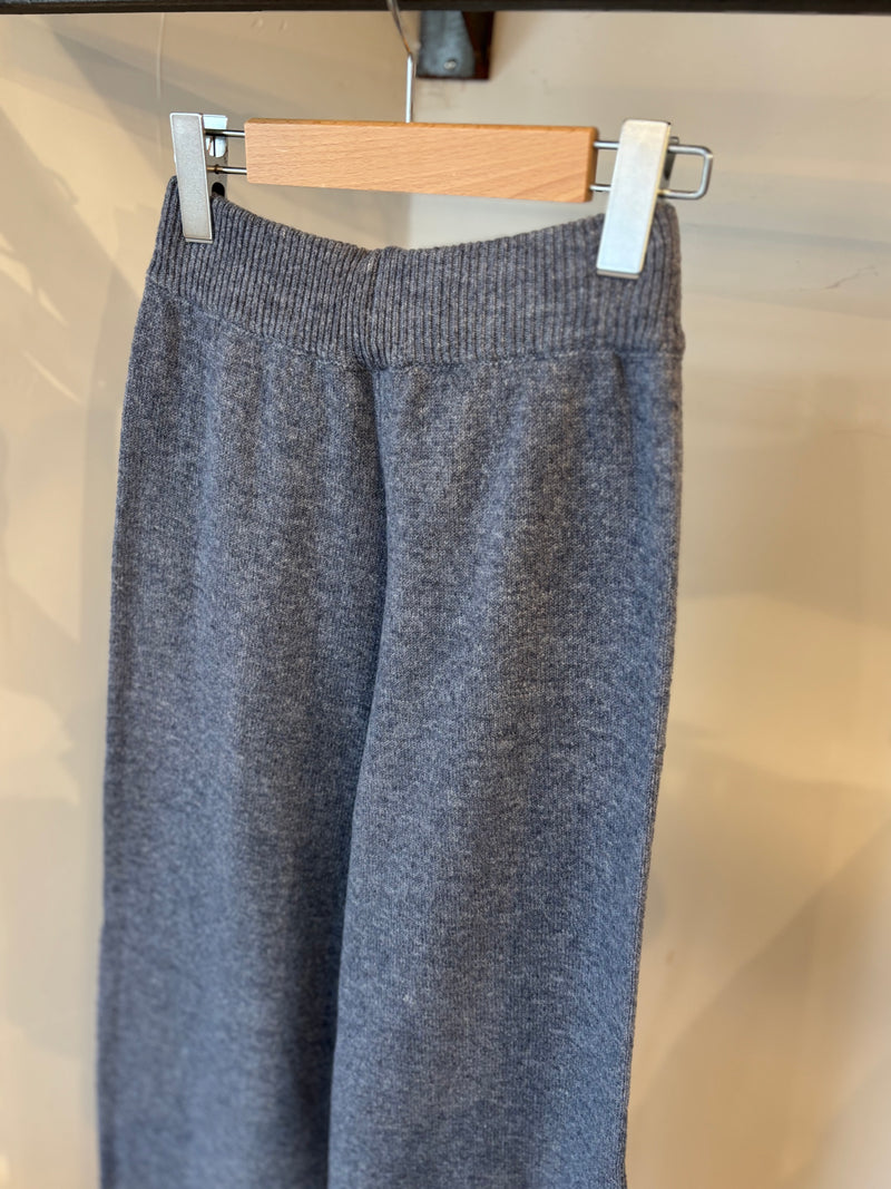 CIELO Knit pants  /gray BLUE