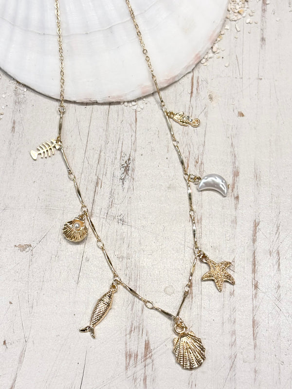 Girty's Key Select necklace/marine life