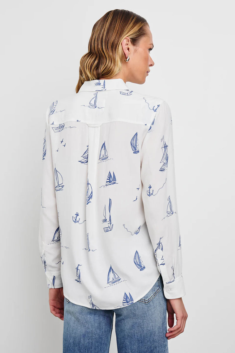 Kathryn Shirt Sailboats