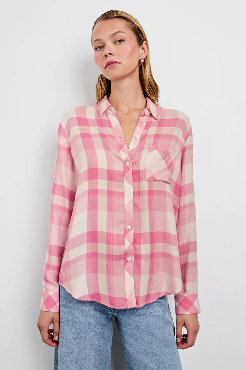 Hunter Shirt Ivory Rose