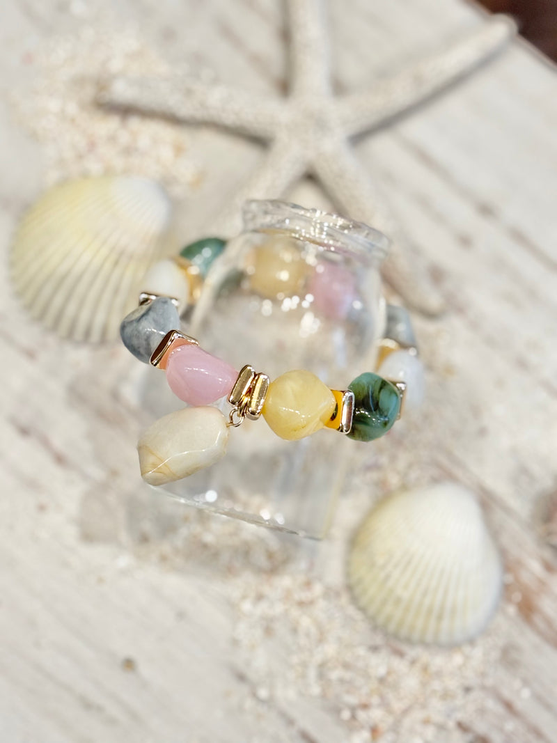 Girty's Keyselect bracelet /stone bracelet