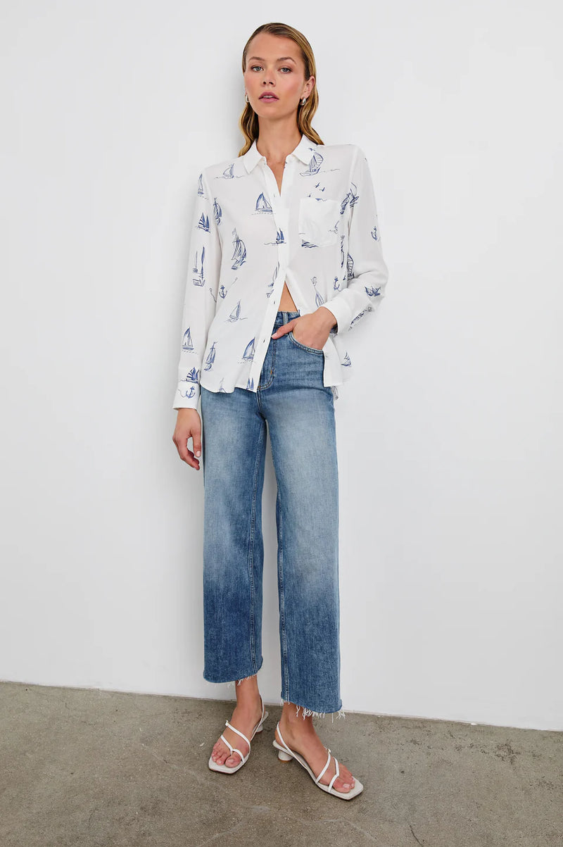 Kathryn Shirt Sailboats