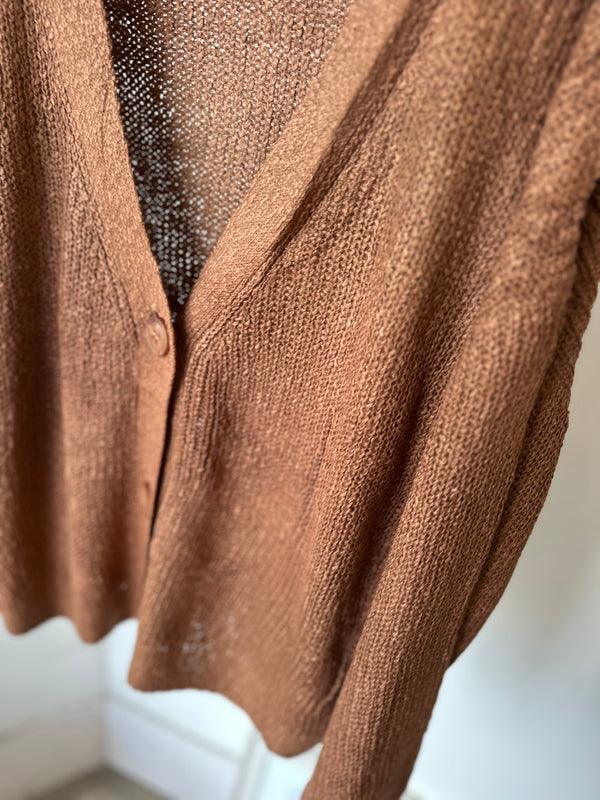 Miracle cardigan/ camel