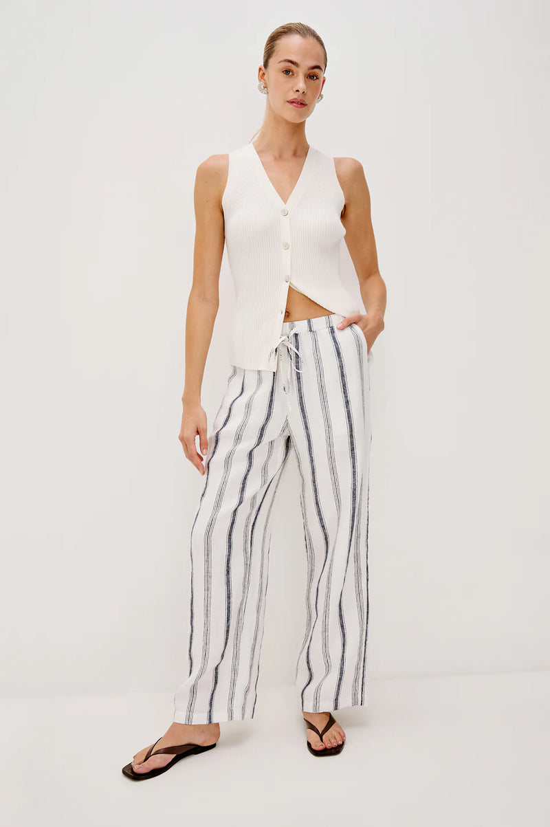 Emmie Pant Taverna Stripe