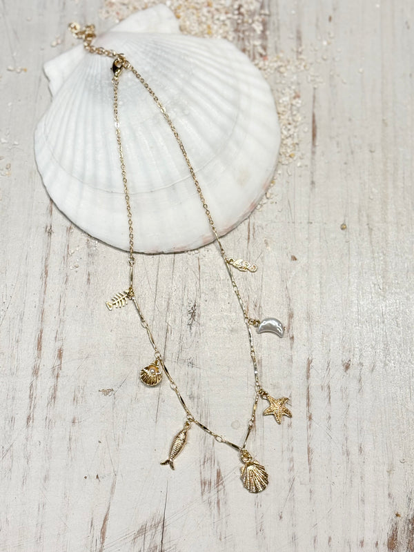 Girty's Key Select necklace/marine life