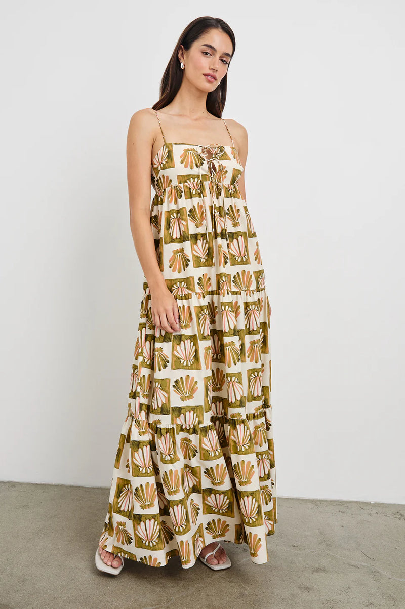 Mica Dress Checkered Shells