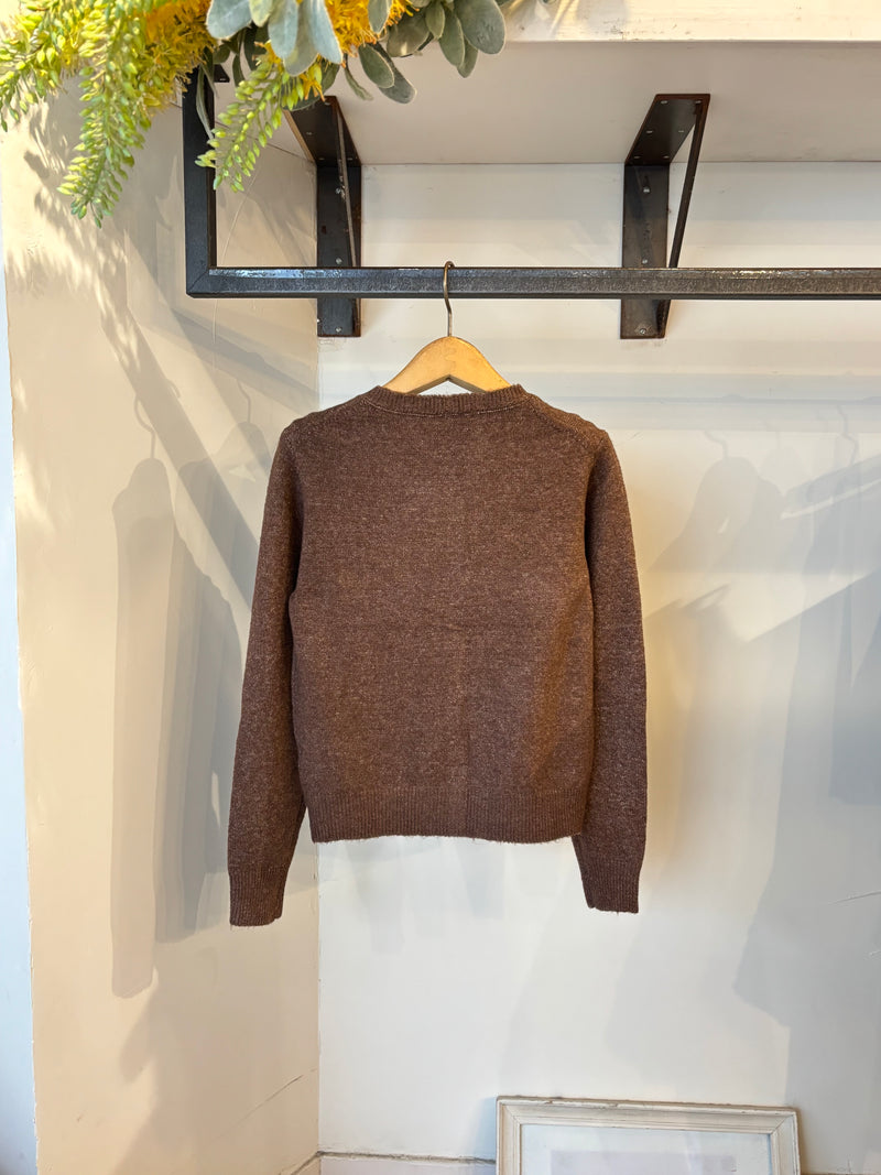 CIELO Knit cardigan / camel