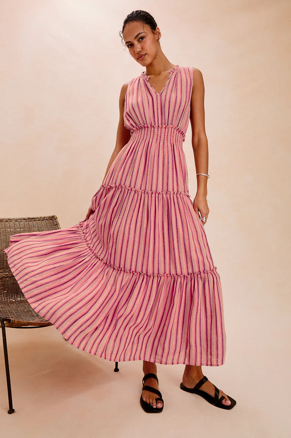 Loulou Dress Cabana Stripe