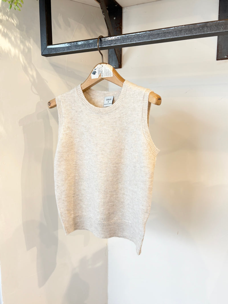 CIELO Knit Top /ivory