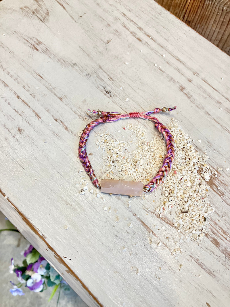 Girty's Keyselect /PINK STONE  bracelet