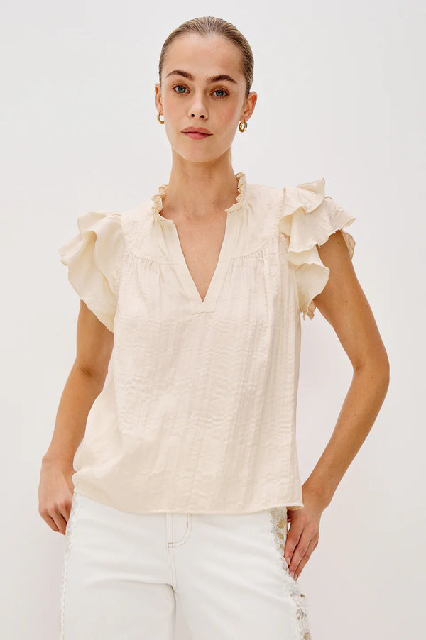 Calista Top Ivory