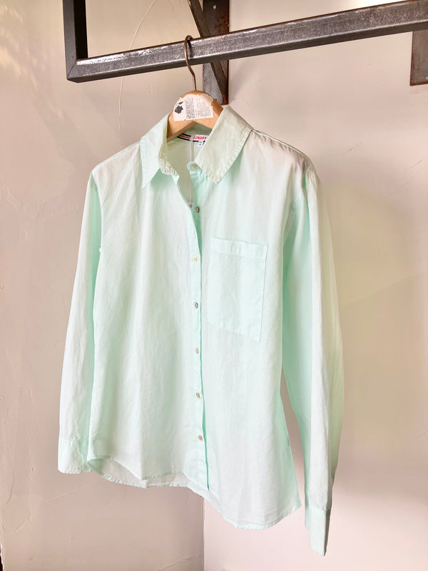 WOMEN'S CLASSIC SHIRT SHEER BLUE SHBL