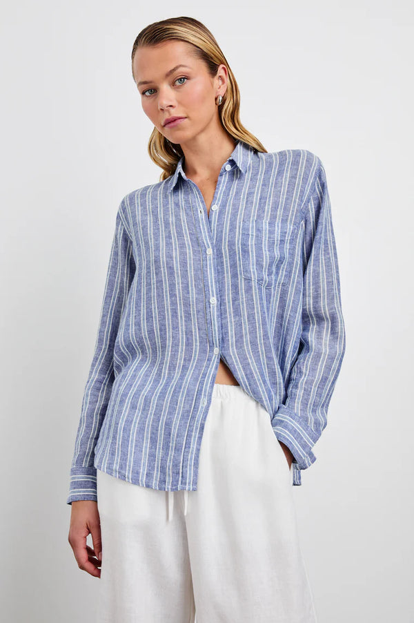 Charli Shirt Lake View Stripe