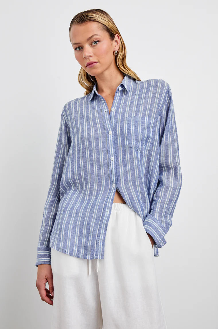 Charli Shirt Lake View Stripe