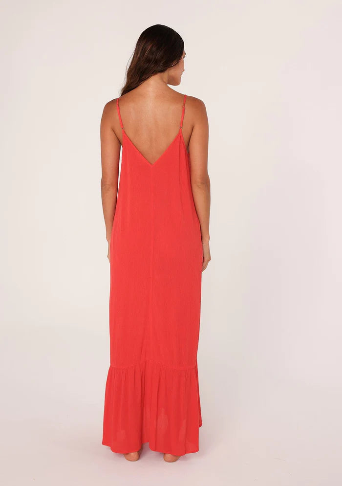 Ania Maxi Dress FLAME