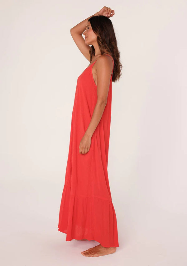 Ania Maxi Dress FLAME