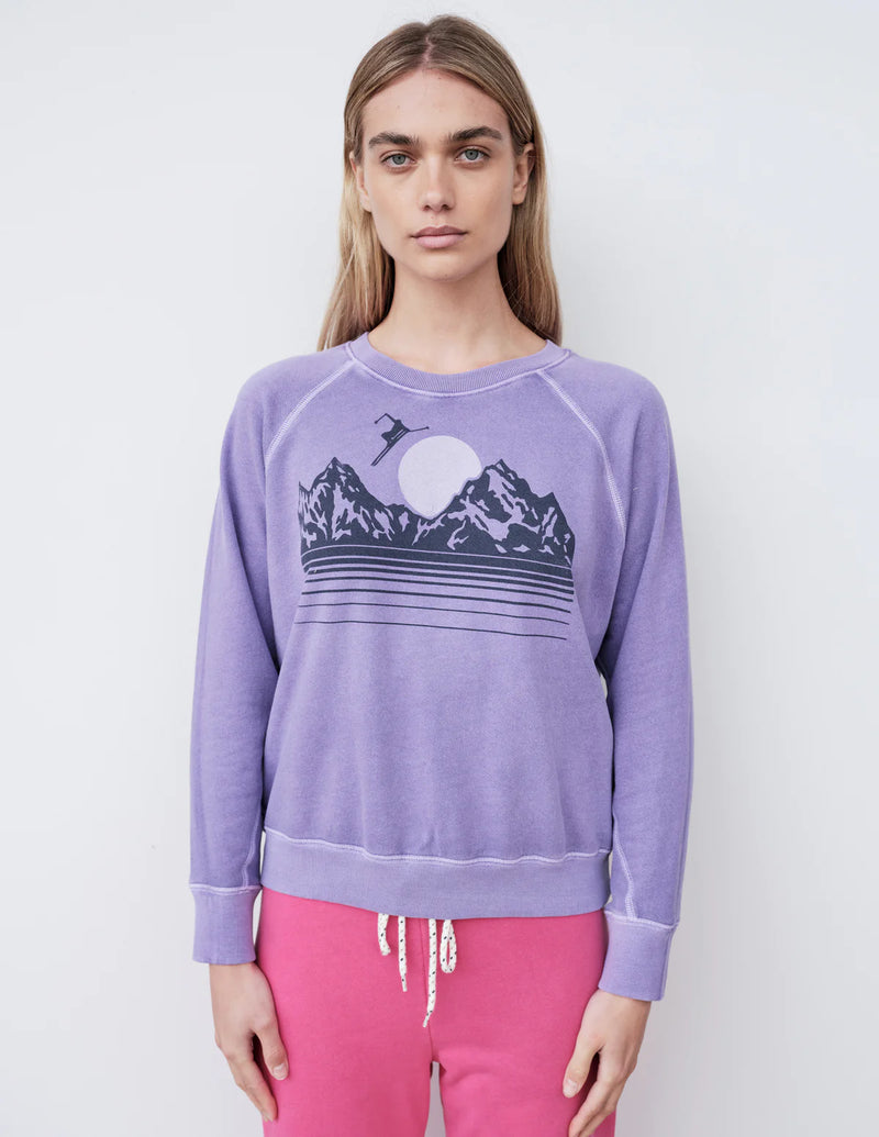 WOMEN'S DEEP VALLEY SWEATSHIRT IN AMETHYST