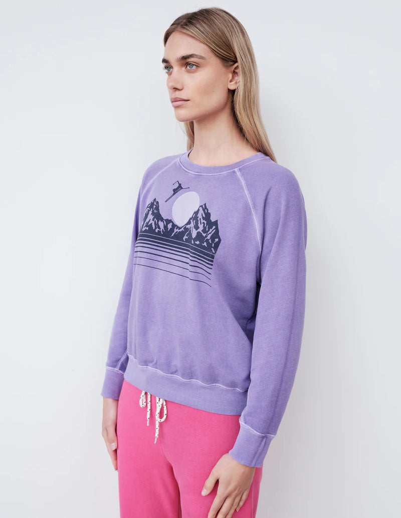 WOMEN'S DEEP VALLEY SWEATSHIRT IN AMETHYST