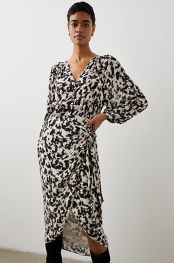 Tyra Dress Blurred Cheetah🤍