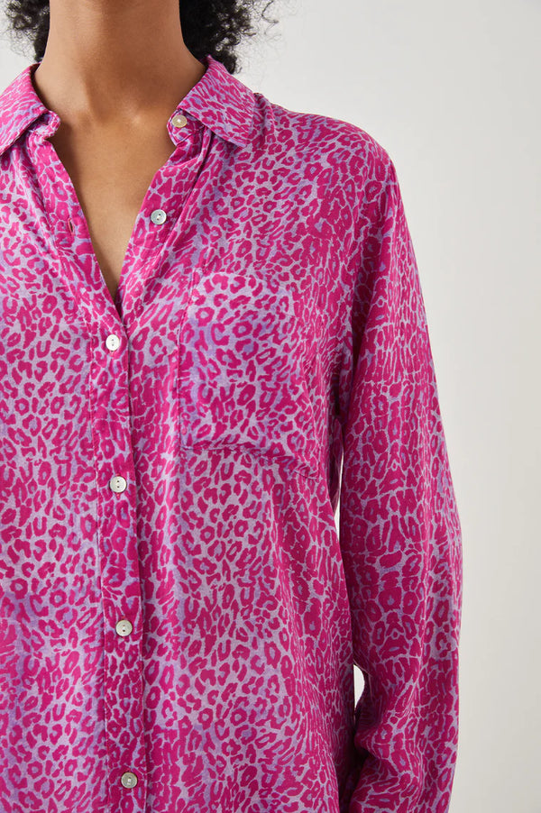 Josephine Shirt Magenta Cheetah💖