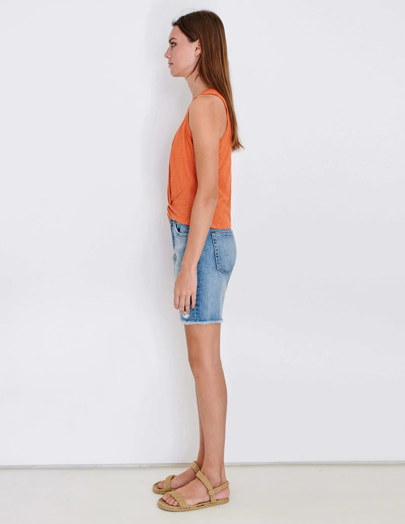 SLEEVELESS TWIST TANK