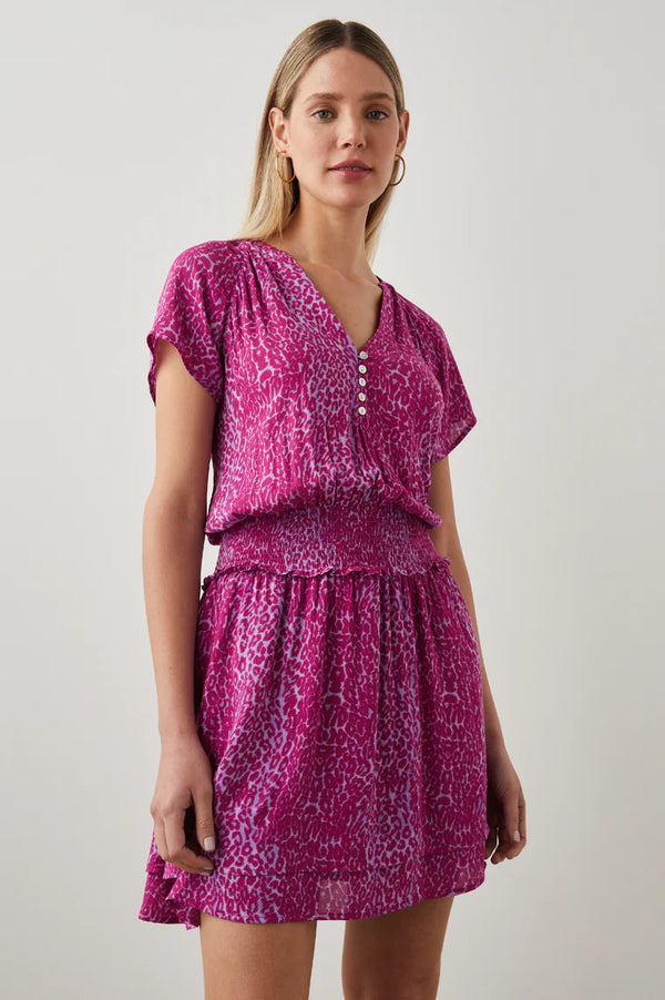 Karla Dress Magenta Cheetah💖